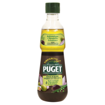 Vinaigrette PUGET – Balsamique, ciboulette et échalotes