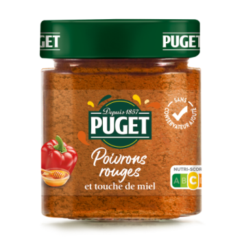 Tartinable PUGET - Poivrons...