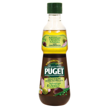 Vinaigrette PUGET – Balsamique, ciboulette et échalotes